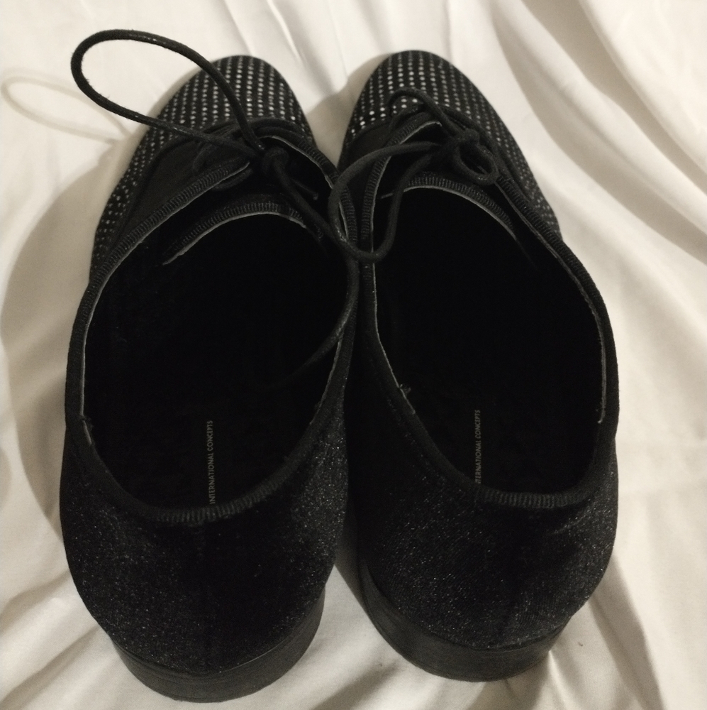 Men's INC Dominik Black Dress Shoes Size 11.5 - Picture 6 of 10